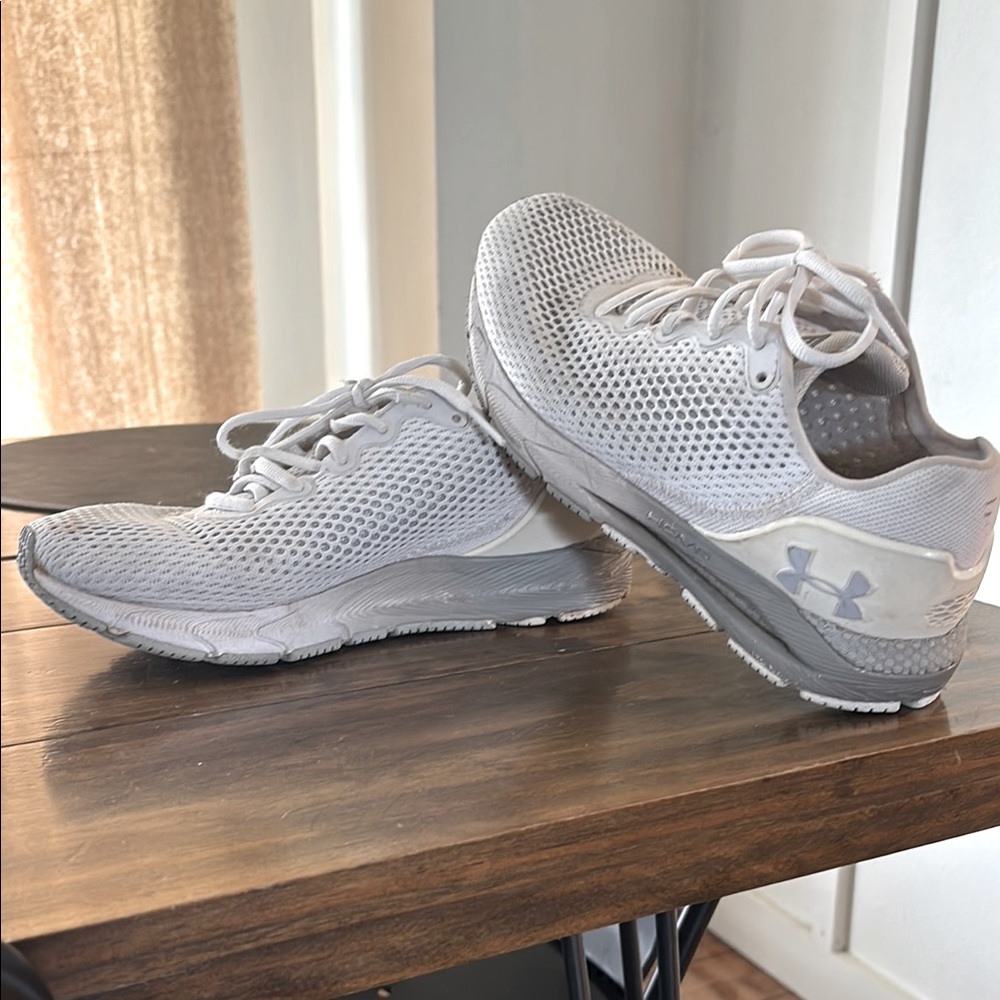Under Armour Women's White Athletic Running Shoes